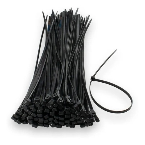 [WZ-51237] Cincho Plastico Negro 2.5 X 100Mmâ Â Â  (Bolsa C/100)