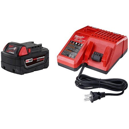 [AMIL48591850] Combo cargador 18 V + batería 18 V 5 Ah