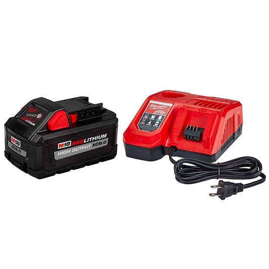 [AMIL48591880] Combo Cargador + bateria 18 V 8 A REDLITHIUM