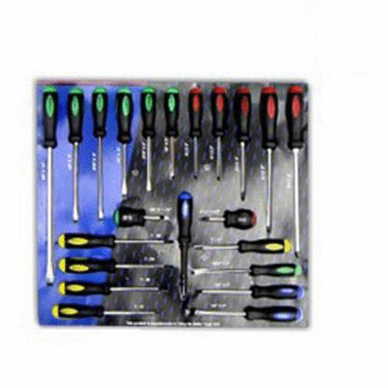 [RIG01330A] Desarmadores Phillips Y Std 22 Piezas.