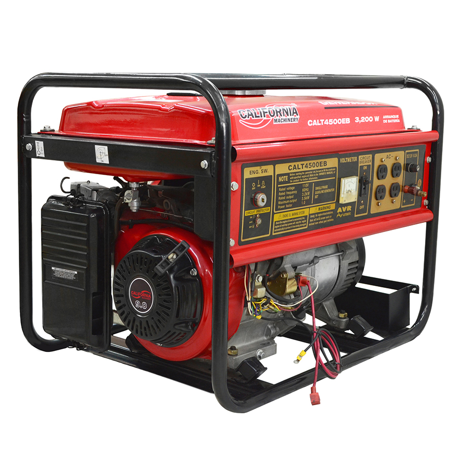 [CALT4500EB] Generador Portatil 2,800W 9 Hp Encendido Electronico Con Batería