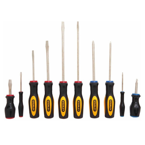 [STN60100] Desarmadores Phillips Y Std 10 Piezas