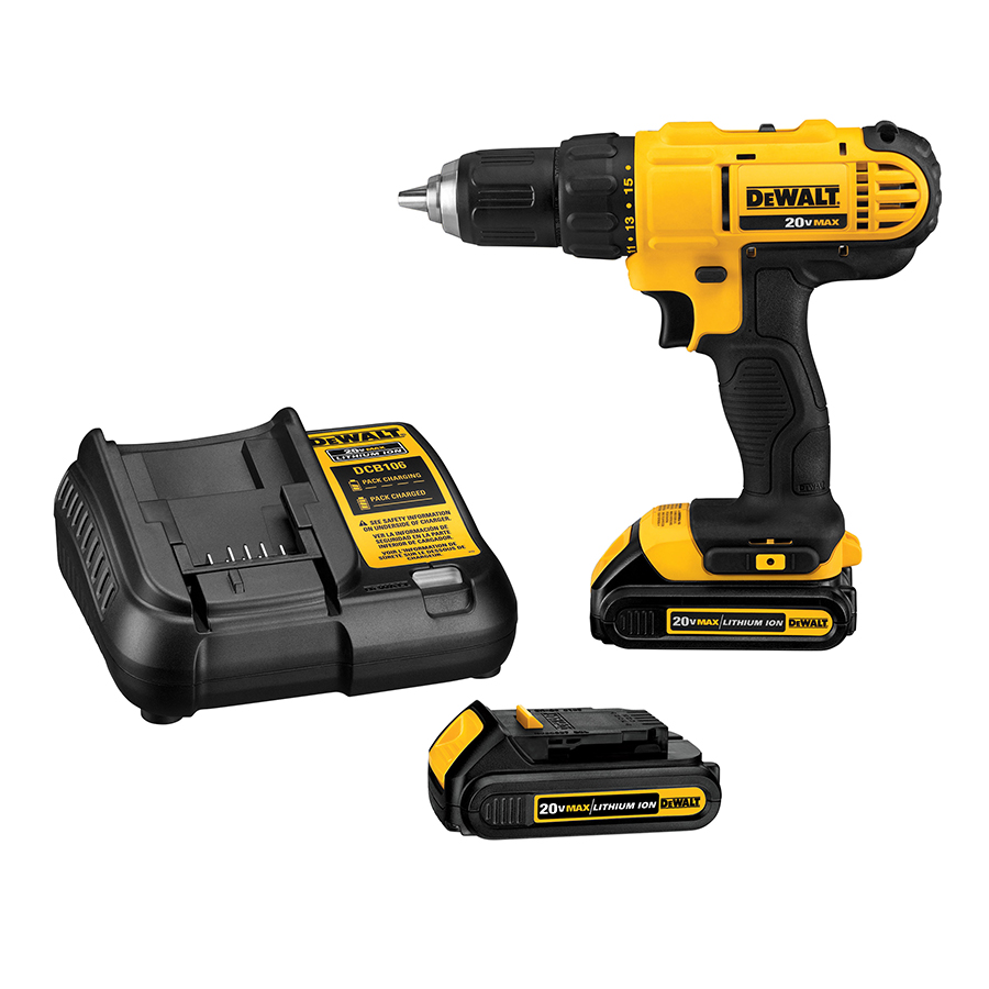[DWDCD771C2-B3] Taladro Compacto 20 Volts Ion Litio