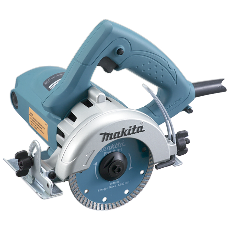 [MAK4100NH2KX1] Cortadora de Marmol 4-3/8" 12,000 rpm 1,400 W Con Disco