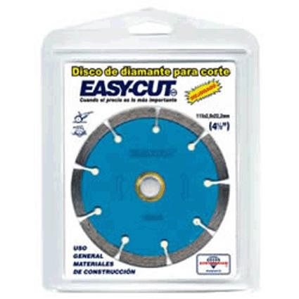 [AUS1505] Disco Diamante 4 1/2" X 0.080 X 7/8" Easy-Cut Económico Uso Gener
