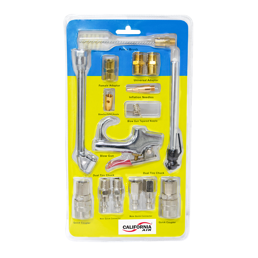 [CALTELUX05] Accesorios Neumáticos 17 Piezas