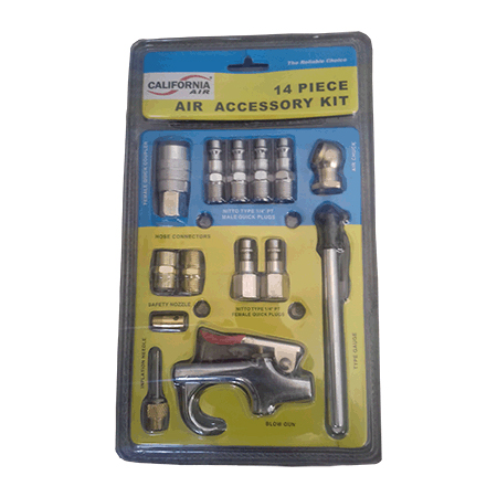 [CALTELUX03] Accesorios Neumáticos 14 Piezas