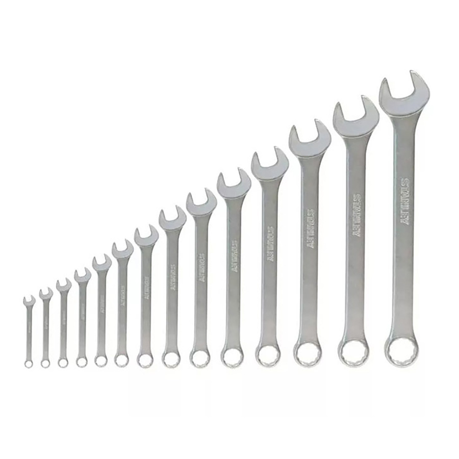 [STN86970] Llaves Combinadas 14 Piezas Pulgadas 3/8" A 1-1/4"