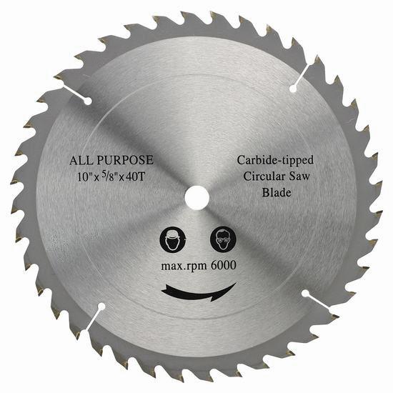 [RIG10741] Disco Sierra Circular 10" X 40 Dientes Carburo