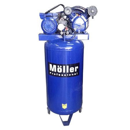 [HP20100] Compresor De Banda Vertical 120 Litros 5 Hp 7.3 Scfm Bifásico