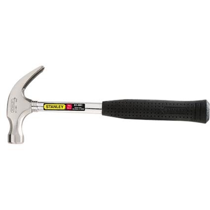 [STN51081] Martillo uña curva 16 oz mango tubular con neopreno