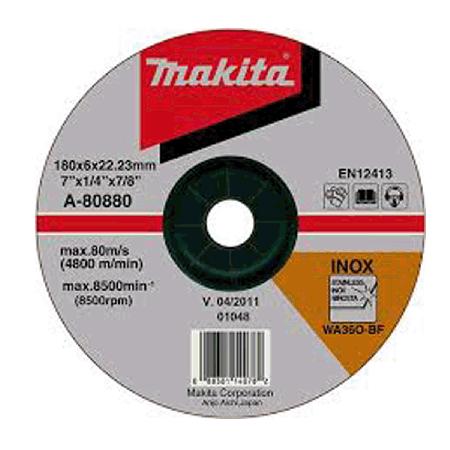 [A80868] Disco Abrasivo Desbaste 4" 1/2" X 7/8" Acero Inoxidable B44111