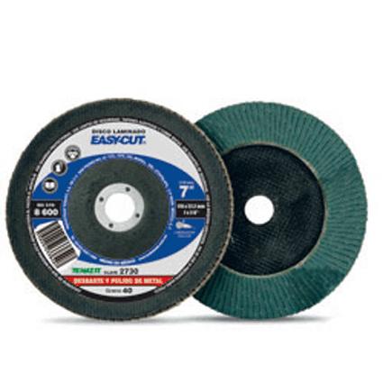 [AUS2730] Disco Laminado P/Lijar Fino 7" Grano 40 Easy Cut Azul