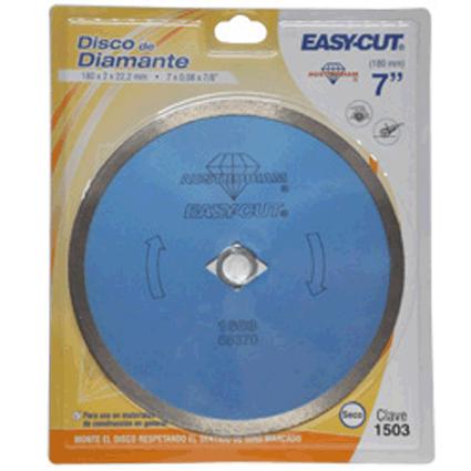 [AUS1503] Disco Diamante Rin Continuo 7" X 0.06 X 7/8" Easy-Cut Uso General