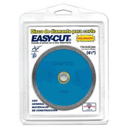 [AUS1502] Disco Diamante Rin Continuo 4 1/2" X 0.05 X 7/8" Easy-Cut Uso Gen