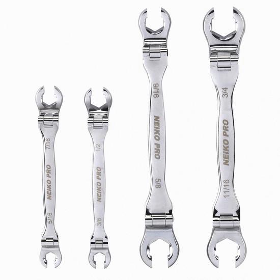[RIG03347B] Llaves Combinadas Std Cabeza Flexible