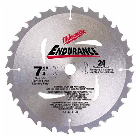 [AMIL48404120] Sierra Circular 7-1/4" 24 Dientes