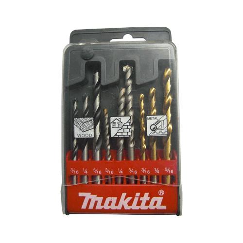[D16449] Broca Mita Para Taladro 9 Piezas