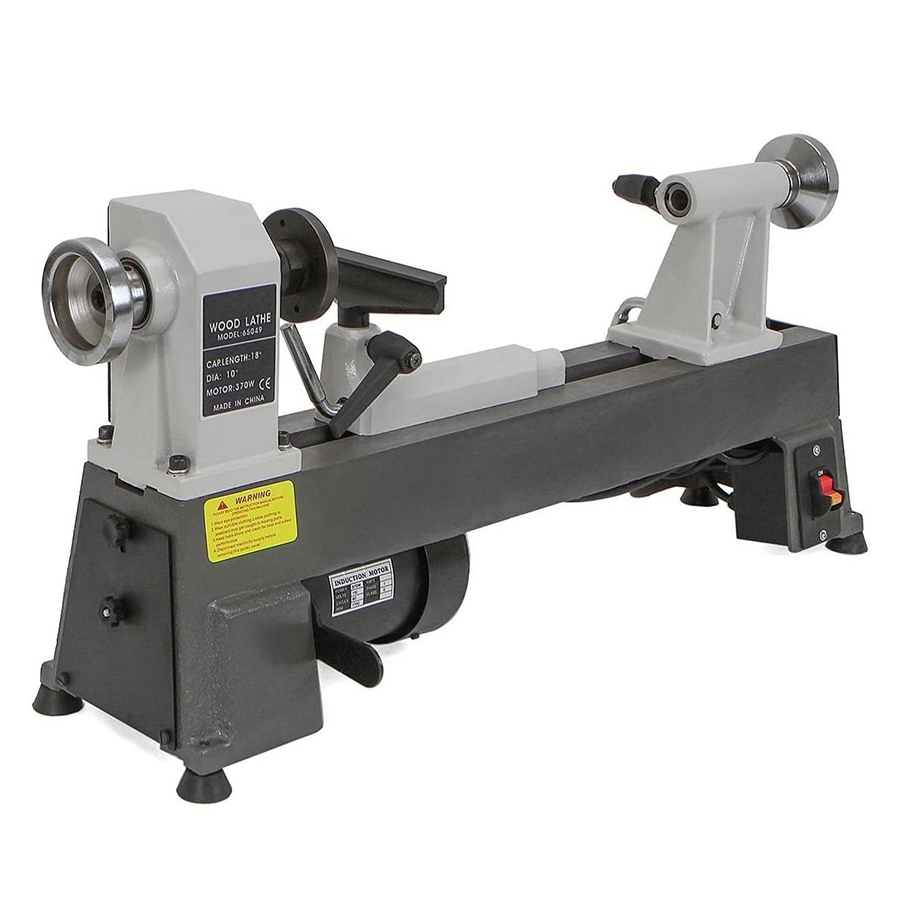 [STK65049] Torno Eléctrico Para Madera Industrial 10" X 18"