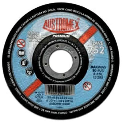 [AUS752] Disco Abrasivo P/Corte Ac. Inox. 4 1/2" X 1/32" X 7/8" Superdelga