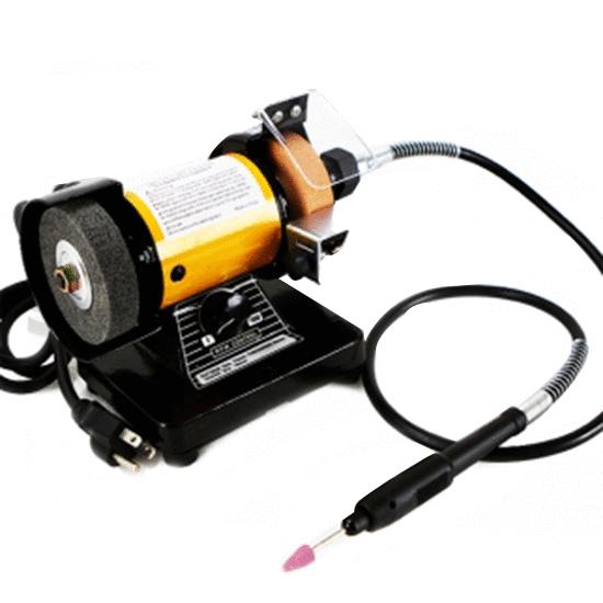 [STK46020] Esmeril De Banco 3" Mini Con Chicote Mototool