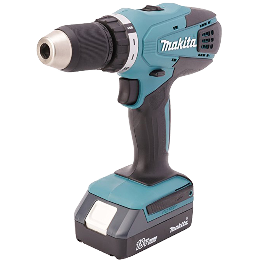 [MAKFD04] Taladro 1/2" 18 V + 2 baterías 1.1 A