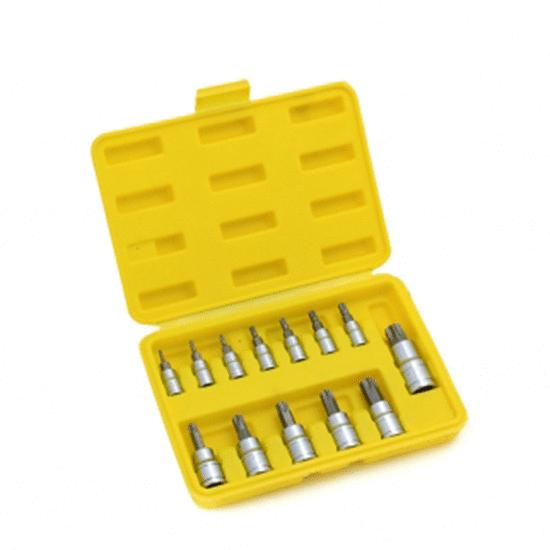 [STK33800] Puntas Dados Torx Intercambiables Juego De 13 Piezas.