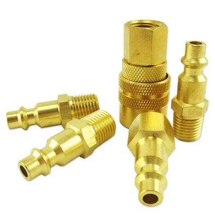 [RIG30211L] Coples Para Compresor De Aire 5 Pzas.