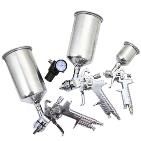 [STK40305] Pistolas Para Pintar Hvlp Jgo. 3 Pzas.