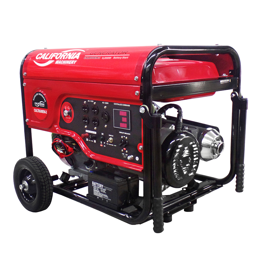 [CALT6500ENS-2] Generador a Gasolina 5,500 W 13Hp 220-110 V 50-60Hz Enc. Elec