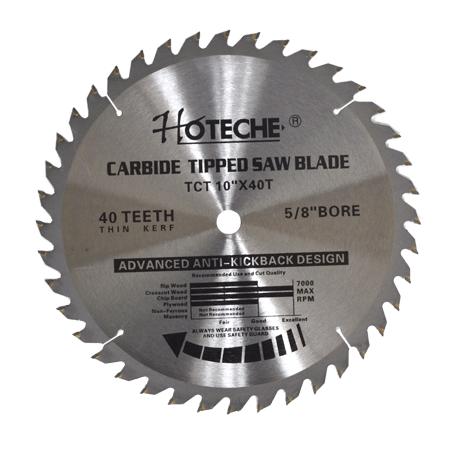 [HP10X40T] Disco Sierra Circular 10" X 40 Dientes Punta De Carburo