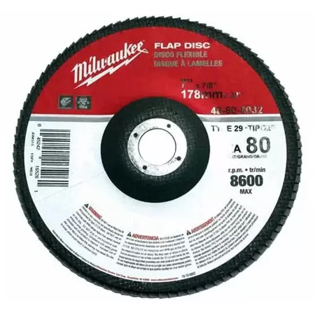 [AMIL48808031] Disco Laminado Polifan 7" X 7/8" Grado 60 Zirconia Y Aluminio