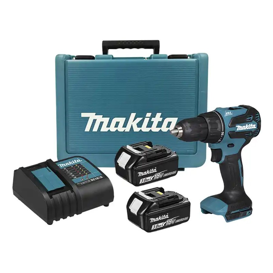 [MAKDHP490SFE] Rotomartillo Inalámbrico Makita DHP490SFE 18V LXT | 2 Baterías 3.0Ah