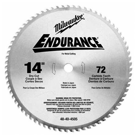 [AMIL48404505] Sierra Circular 14 X 72 Dientes Corte En Seco N.R.