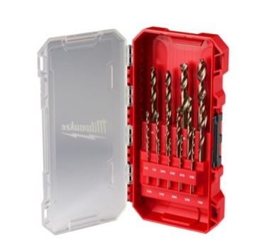 [AMIL48892370] Juego de Brocas de Cobalto Shockwave RED HELIX 15 pzas