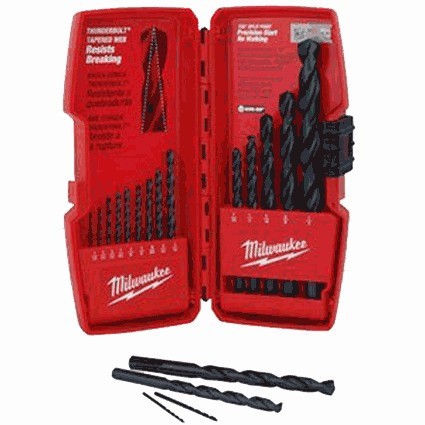 [AMIL48892800] Broca Thuderbolt oxido negro Set 14 piezas