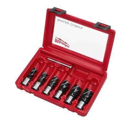 [AMIL49228400] Cortadores Anulares HSS 1" estuche 6 piezas variadas