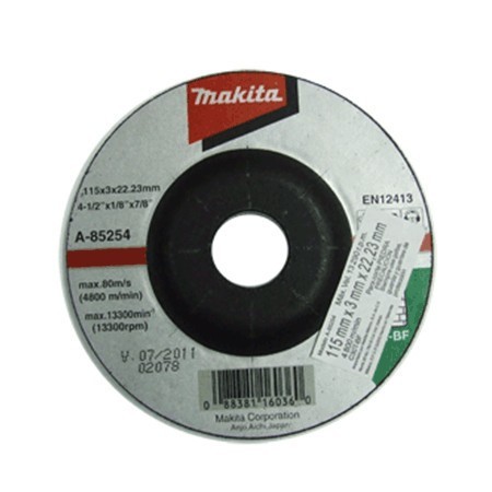 [B49535] Disco Abrasivo Corte De Metal 4 1/2" Plano
