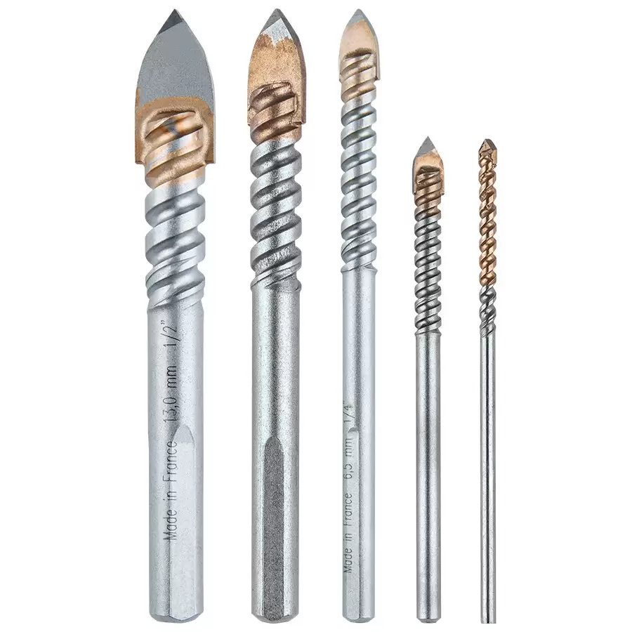 [B68993] Brocas para Vidrio 1/8, 3/16, 1/4, 3/8, 1/2.