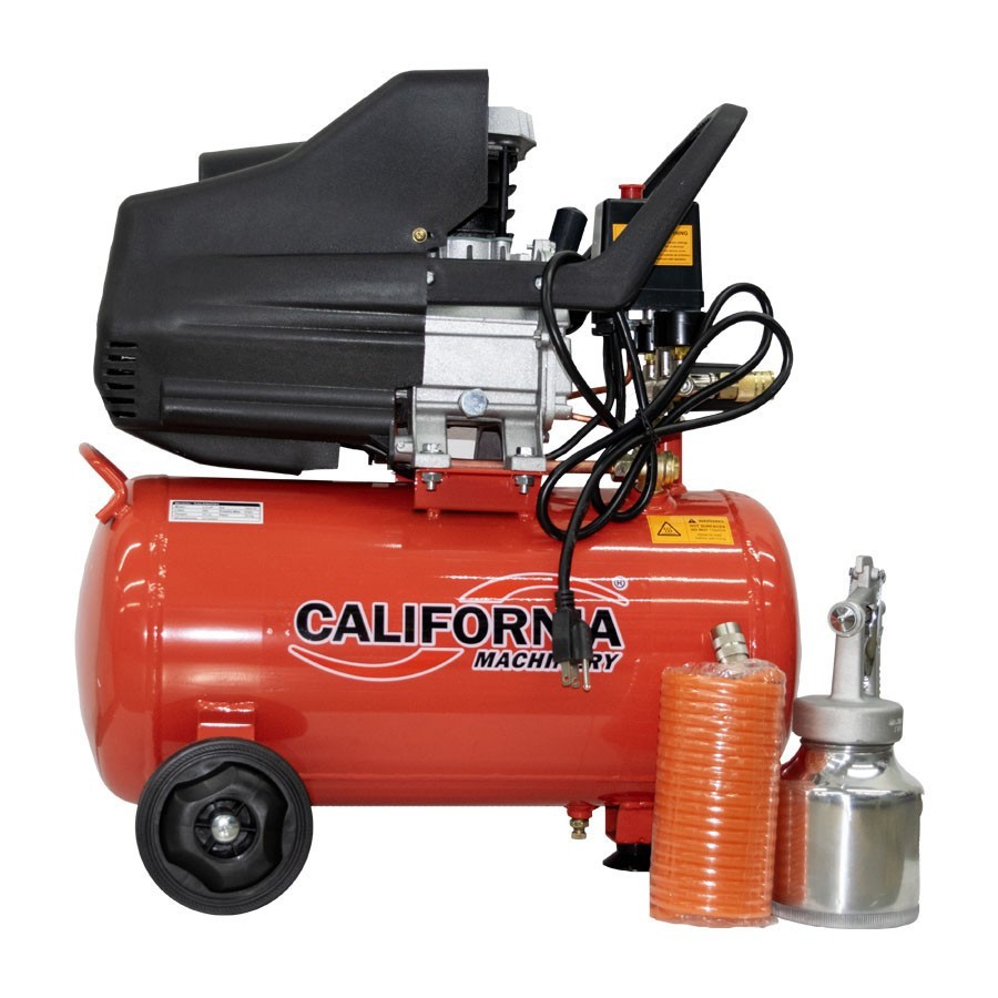 [CALEN2524] Compresor Direct Drive 24 L 2.5 Hp 110 V + pistola + maguera