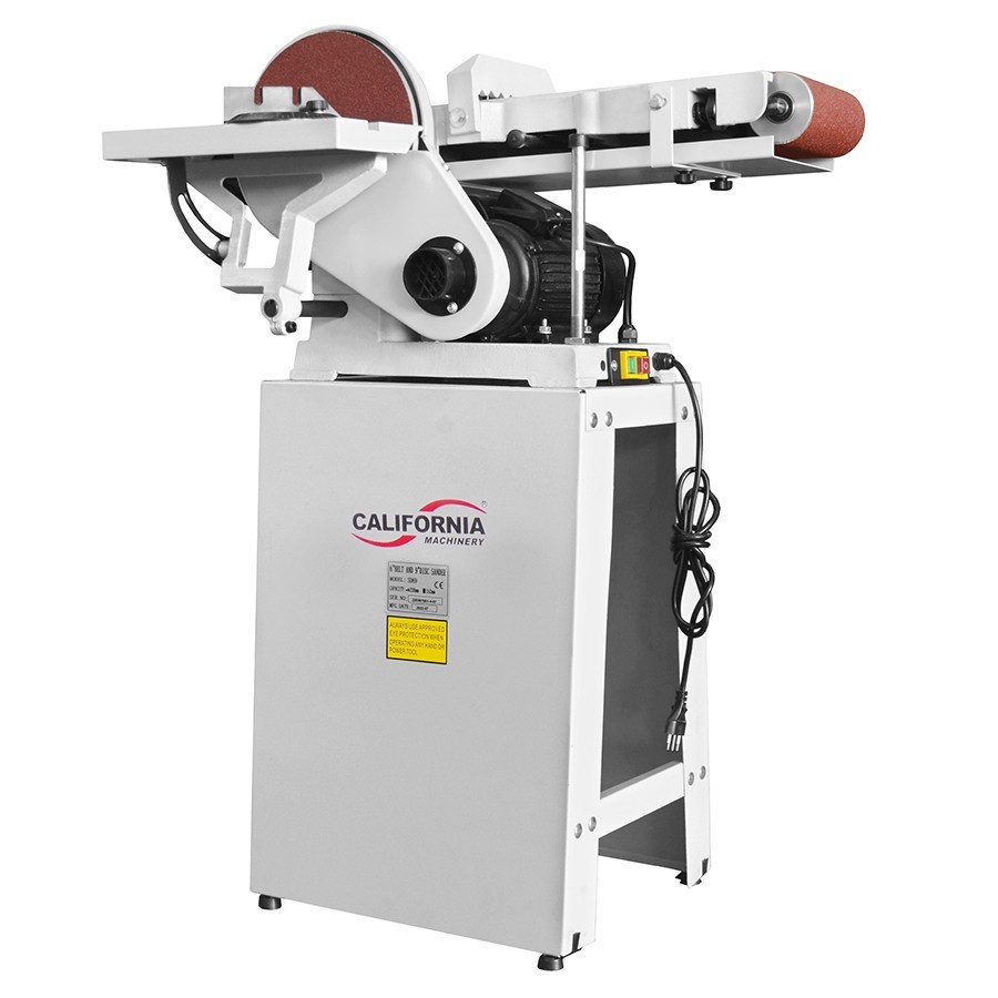 [CALJSD69] Lijadora Banda Y Disco 6" X 48" Disco 9" 3/4 Hp 110 V