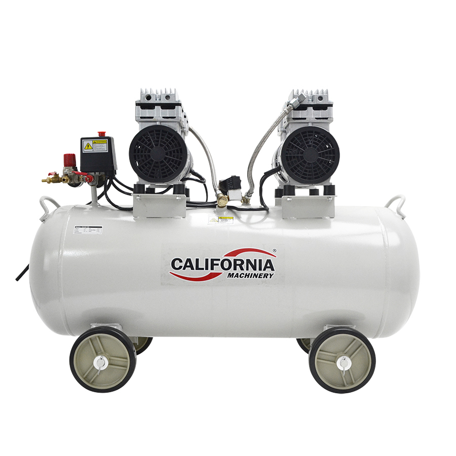 [CALN2-100] Compresor Silencioso Libre de aceite 100 Litros 2Hp 110 V