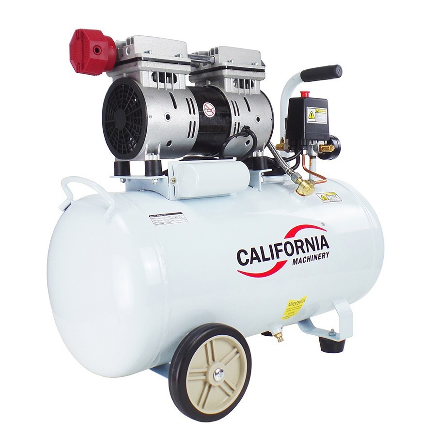 [CALN2-25] Compresor Silencioso Libre de aceite 25 Litros 1Hp 110 V