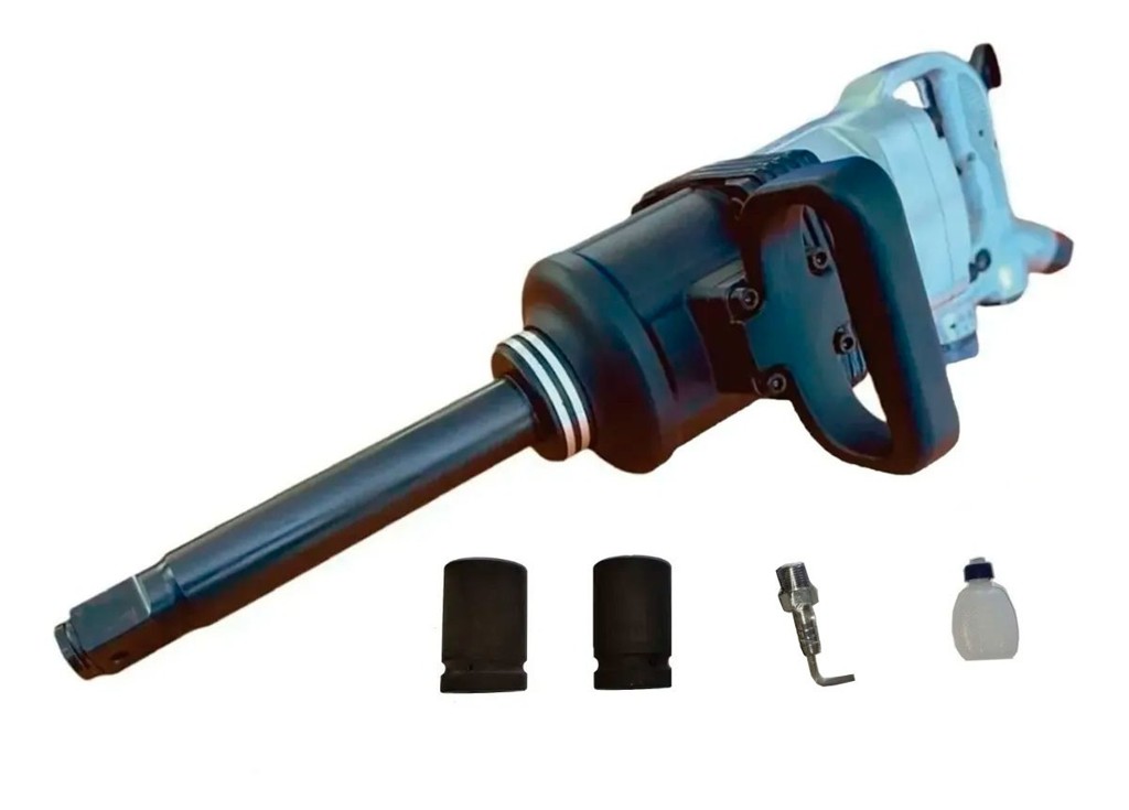 [CEN-RIM-I1845] KIT PISTOLA DE IMPACTO 1 PULGADA 4200 RPM CON 2 DADOS RIDMEX I184