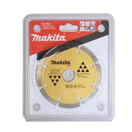 [D37552] Disco De Diamante 115 Mm 22. 23 Mm