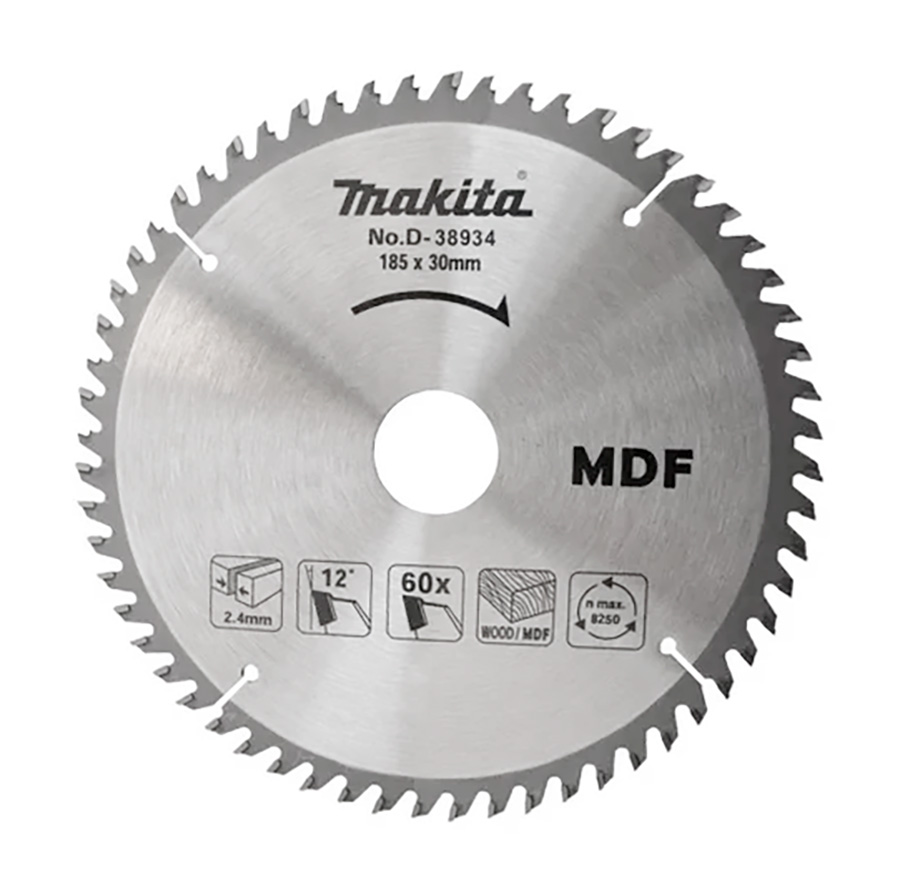 [D38934] Disco Sierra Circular 7-1/4" X 60 Dientes
