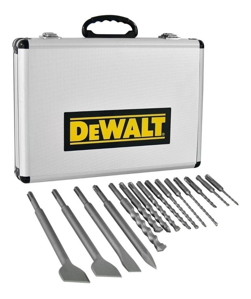 [DWA0870] Brocas y Cinceles SDS Plus Estuche 15 pzs